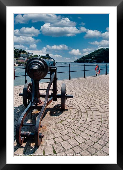 River Dart's Powerful Protector Framed Mounted Print by Roger Mechan