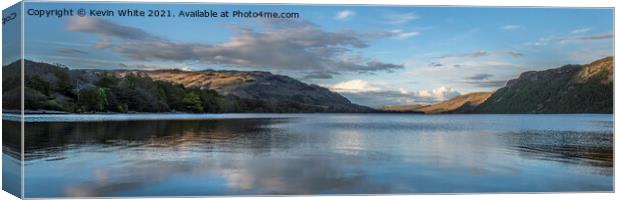 Cumbria evening sky Canvas Print by Kevin White