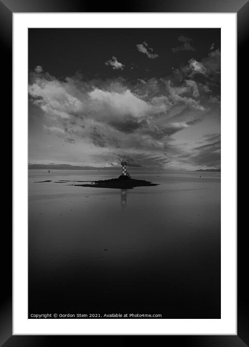 Racing the Clouds Home Framed Mounted Print by Gordon Stein