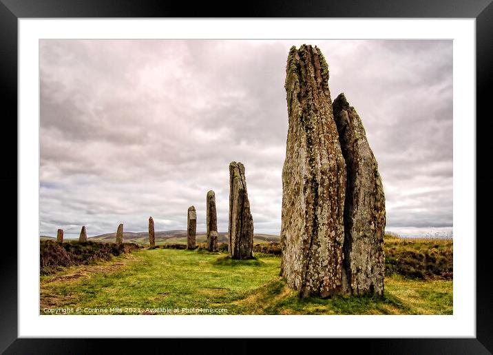 The Ring of Brodgar, Stenness, Orkney Framed Mounted Print by Corinne Mills