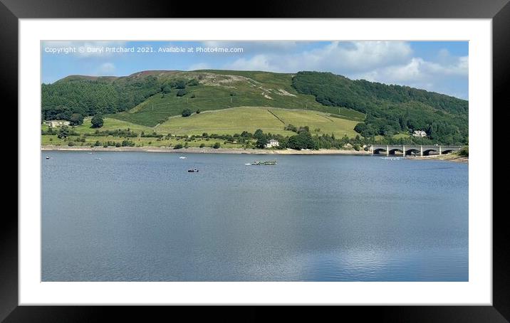 Lady bower reservoir Framed Mounted Print by Daryl Pritchard videos