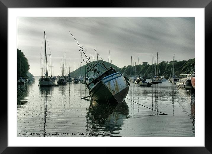 Watermouth Cove Framed Mounted Print by Stephen Wakefield