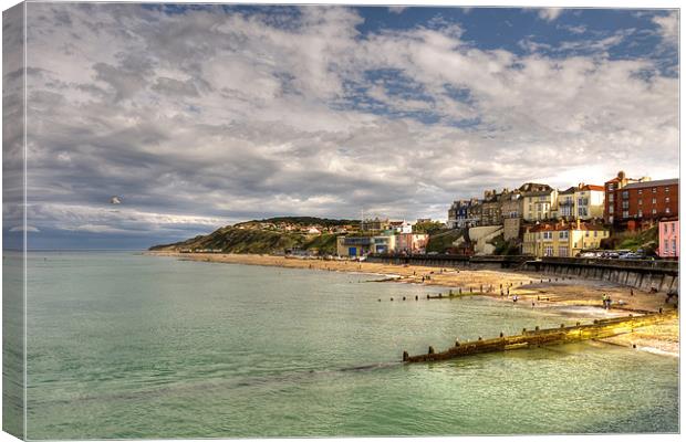 View from the Pier Canvas Print by Richard Thomas