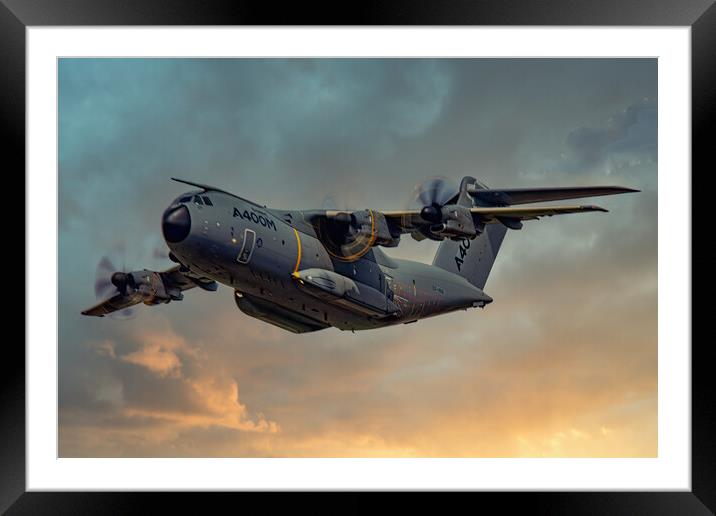 Airbus A400M Atlas Framed Mounted Print by Chris Lord
