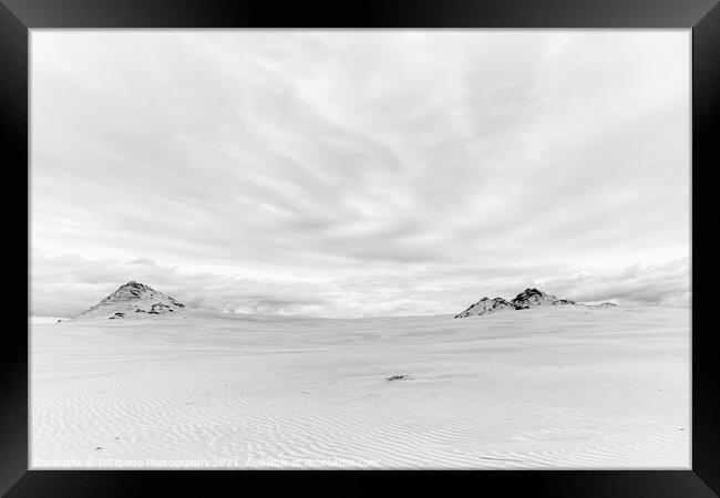 Slowinski Sand Dunes Framed Print by DiFigiano Photography
