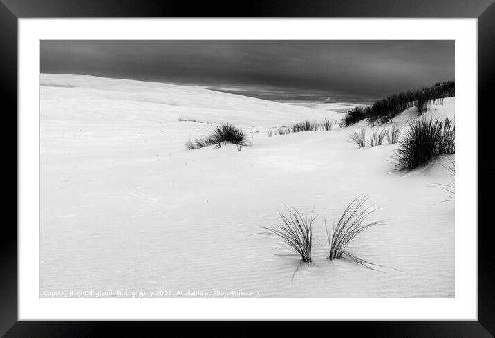 White Sands of Leba Framed Mounted Print by DiFigiano Photography