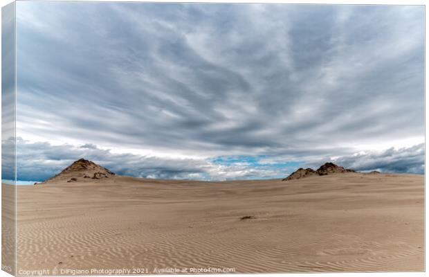 The Dunes At Slowinski Canvas Print by DiFigiano Photography