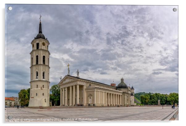 Vilnius Cathedral Acrylic by DiFigiano Photography