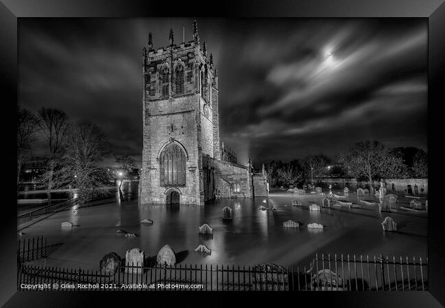 St Marys Church Tadcaster Yorkshire Framed Print by Giles Rocholl