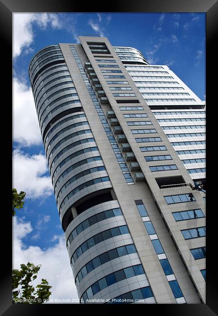 Bridgewater Place Offices Leeds Framed Print by Giles Rocholl