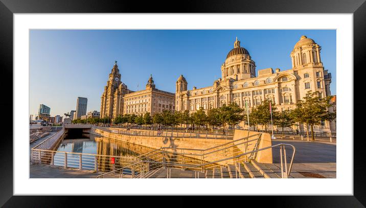 Three Graces at dusk Framed Mounted Print by Jason Wells