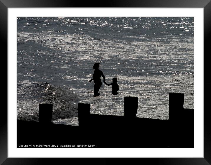 Different View but Together. Framed Mounted Print by Mark Ward