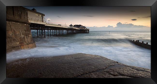Tidal Waters Framed Print by Simon Wrigglesworth