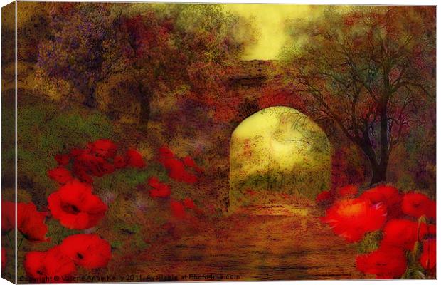 Ye olde railway bridge Canvas Print by Valerie Anne Kelly