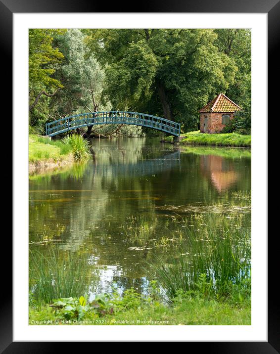 Bridge over calm waters Framed Mounted Print by Photimageon UK