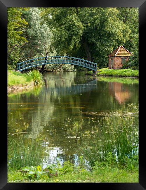 Bridge over calm waters Framed Print by Photimageon UK