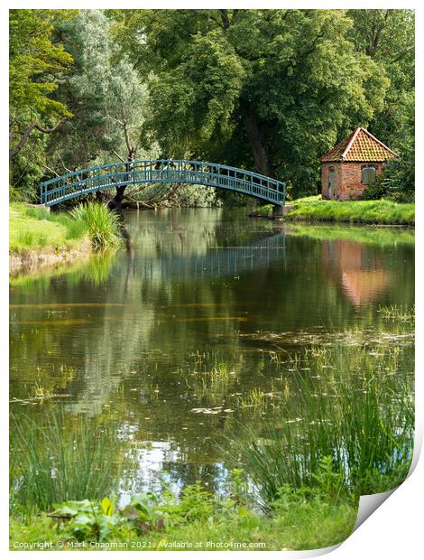Bridge over calm waters Print by Photimageon UK