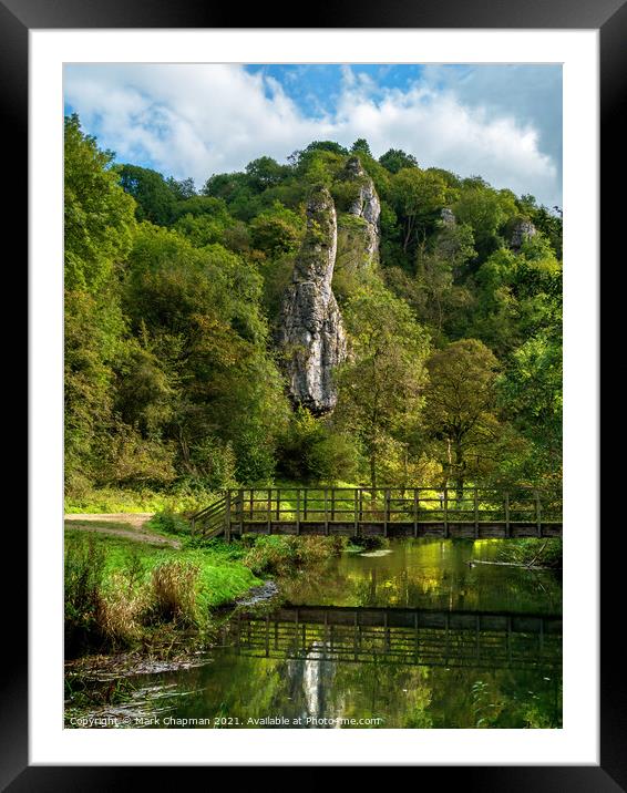 Pickering Tor and River Dove, Dovedale Framed Mounted Print by Photimageon UK