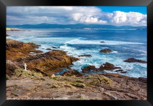 View of the Coast of Death, Galicia - 3 Framed Print by Jordi Carrio
