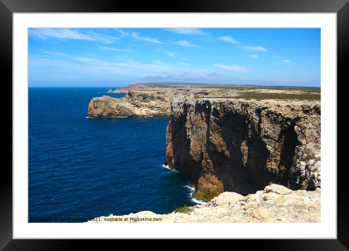 Cape St. Vincent, Portugal Framed Mounted Print by Paulina Sator