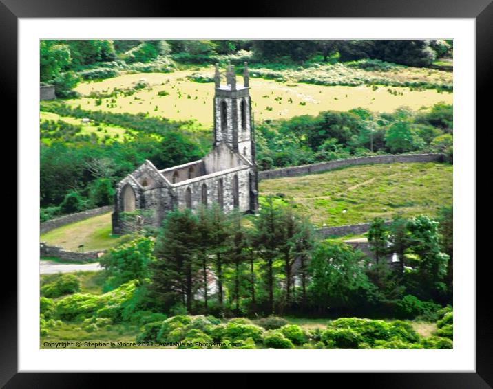 Church Ruins Framed Mounted Print by Stephanie Moore