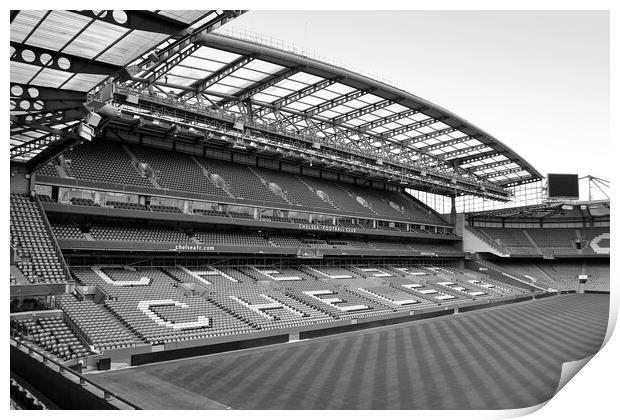 Chelsea Stamford Bridge West Stand Print by Andy Evans Photos