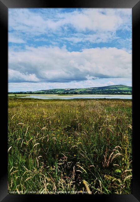 View from Inch Island Donegal Framed Print by Ciaran Craig