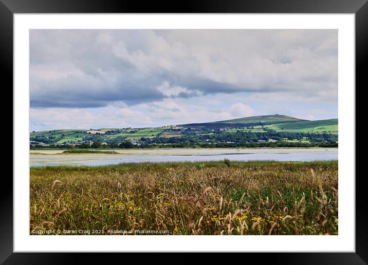 Outdoor field Framed Mounted Print by Ciaran Craig