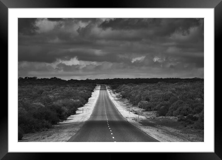 On the road Framed Mounted Print by Dimitrios Paterakis