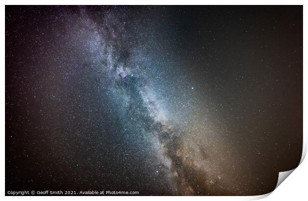 Milky Way Galaxy Print by Geoff Smith