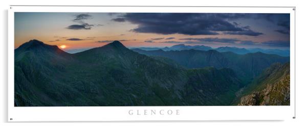 Glencoe Scotland Acrylic by Scotland's Scenery