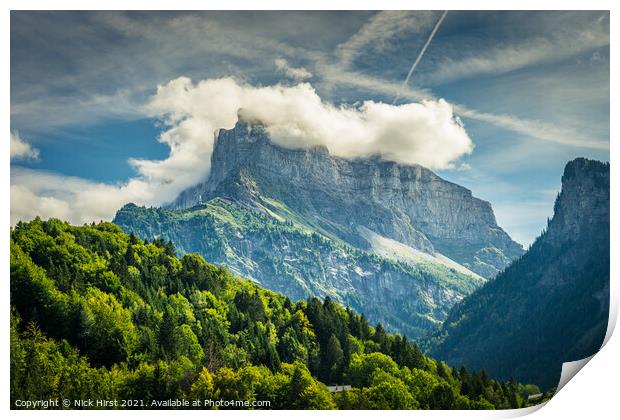 Cloud Toupee Print by Nick Hirst