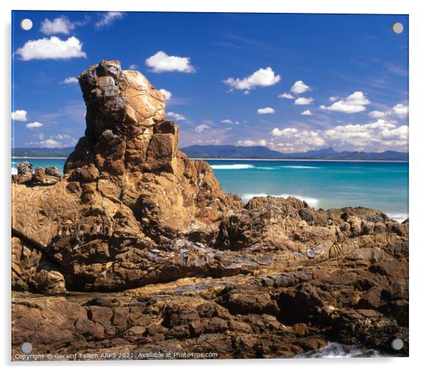 Byron Bay, New South Wales, Australia Acrylic by Geraint Tellem ARPS