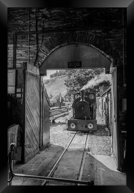 The Corris Railway, Gwynedd,Wales Framed Print by Philip Enticknap