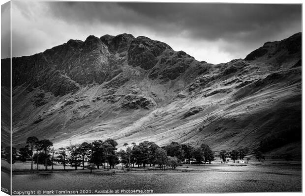 The White Bothy at Buttermere Canvas Print by Mark Tomlinson