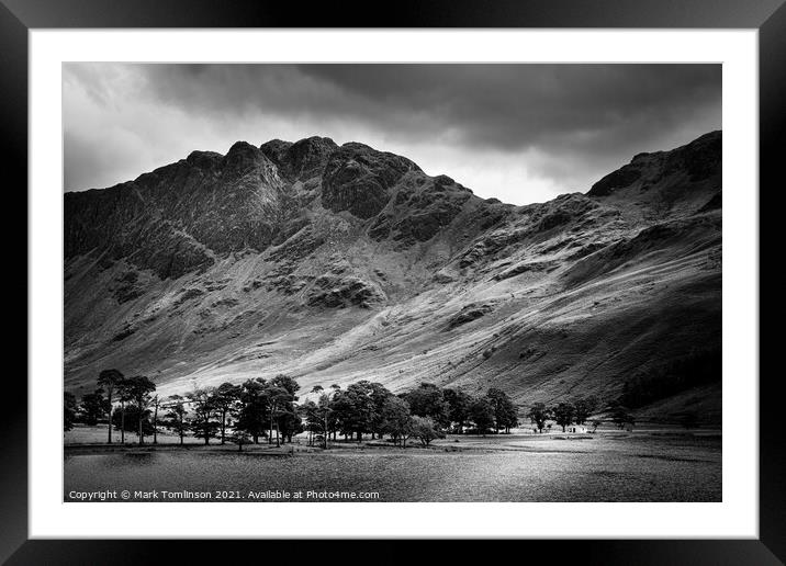 The White Bothy at Buttermere Framed Mounted Print by Mark Tomlinson