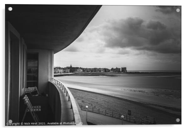 Balcony Acrylic by Nick Hirst