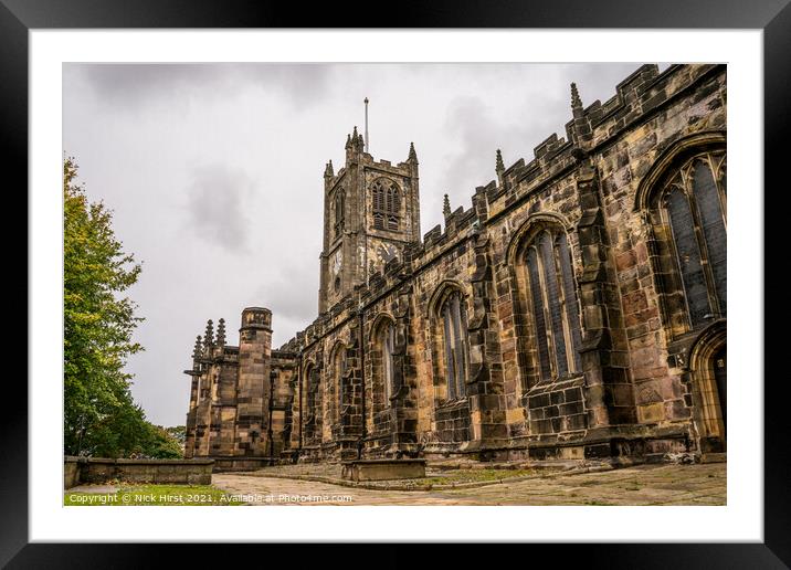 Lancaster Cathedral Framed Mounted Print by Nick Hirst