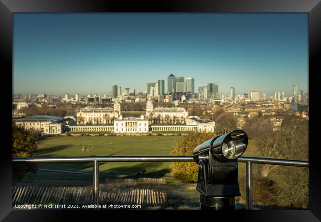 View of the Museum Framed Print by Nick Hirst