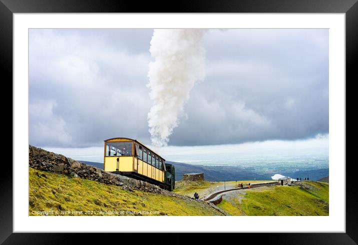 All Aboard Framed Mounted Print by Nick Hirst