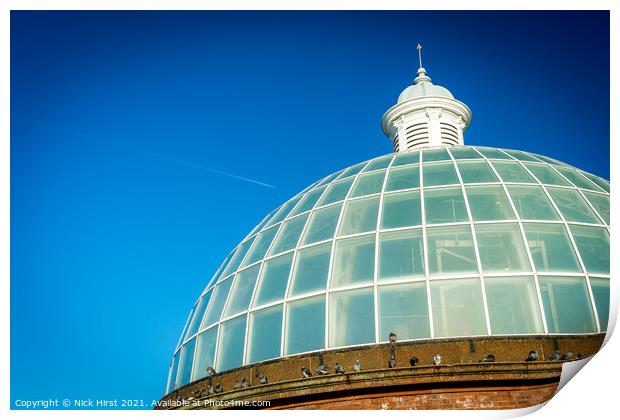 Glass Dome Print by Nick Hirst