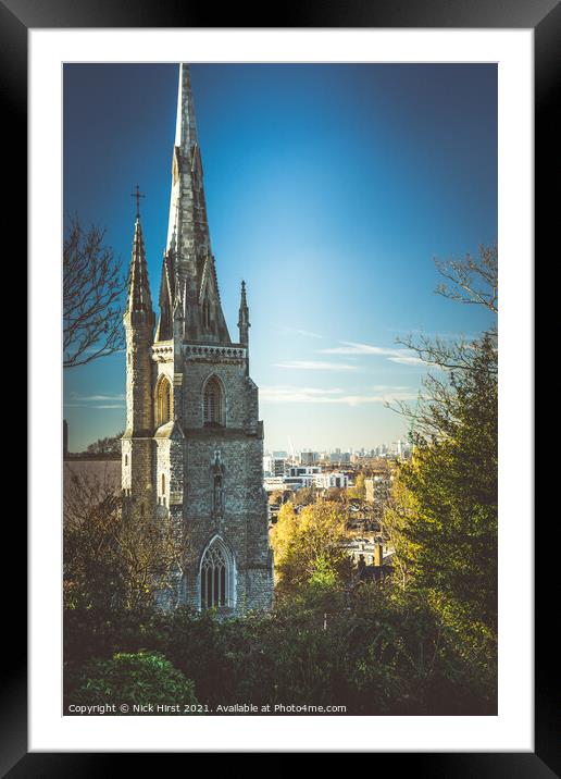 Church of Our Lady Star of the Sea Framed Mounted Print by Nick Hirst