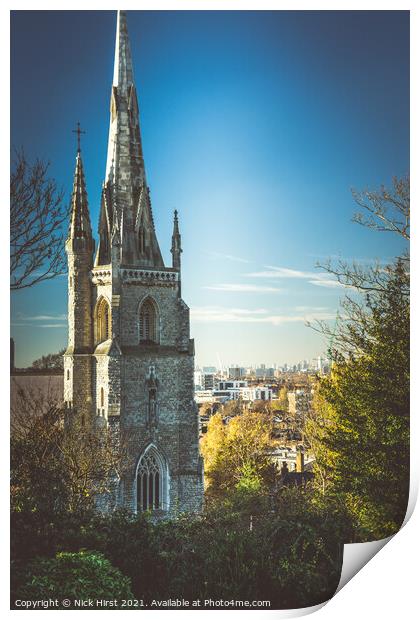 Church of Our Lady Star of the Sea Print by Nick Hirst