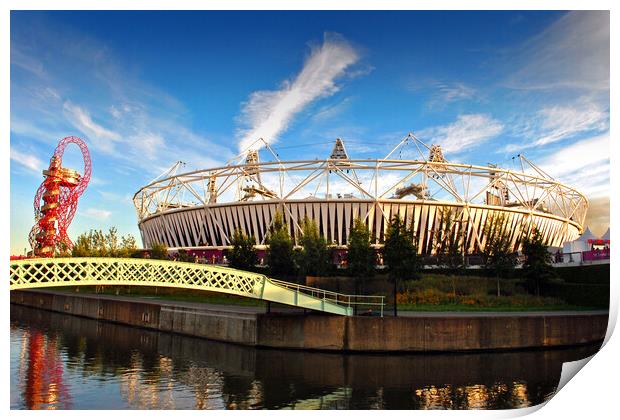 2012 London Olympic Stadium Print by Andy Evans Photos