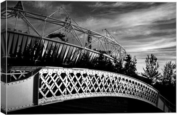 2012 London Olympic Stadium Canvas Print by Andy Evans Photos