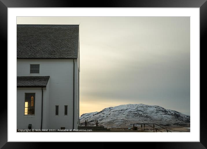 Entrance to the Church Framed Mounted Print by Nick Hirst