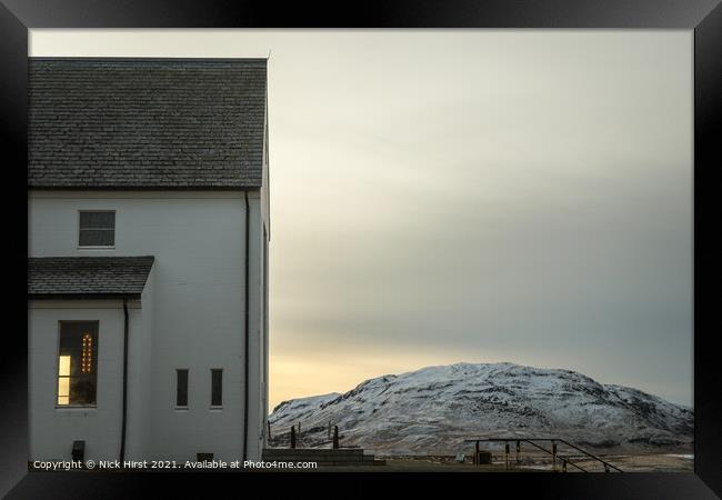 Entrance to the Church Framed Print by Nick Hirst