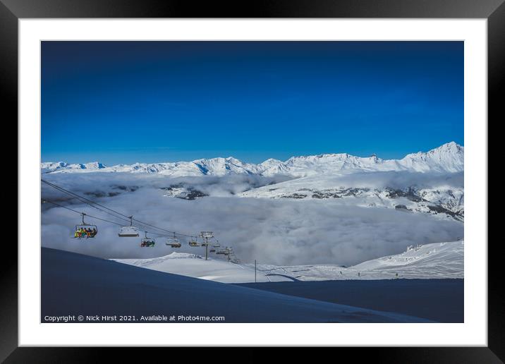 From the Clouds Framed Mounted Print by Nick Hirst