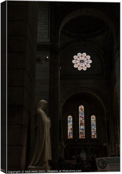 Stained Glass Canvas Print by Nick Hirst