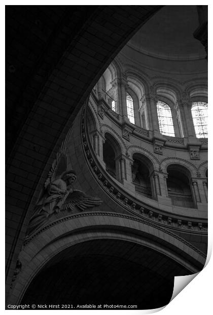 Angel under the Dome Print by Nick Hirst